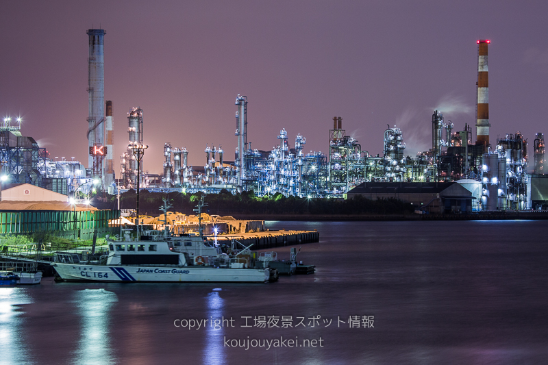 川崎市　千鳥橋の工場夜景スポット