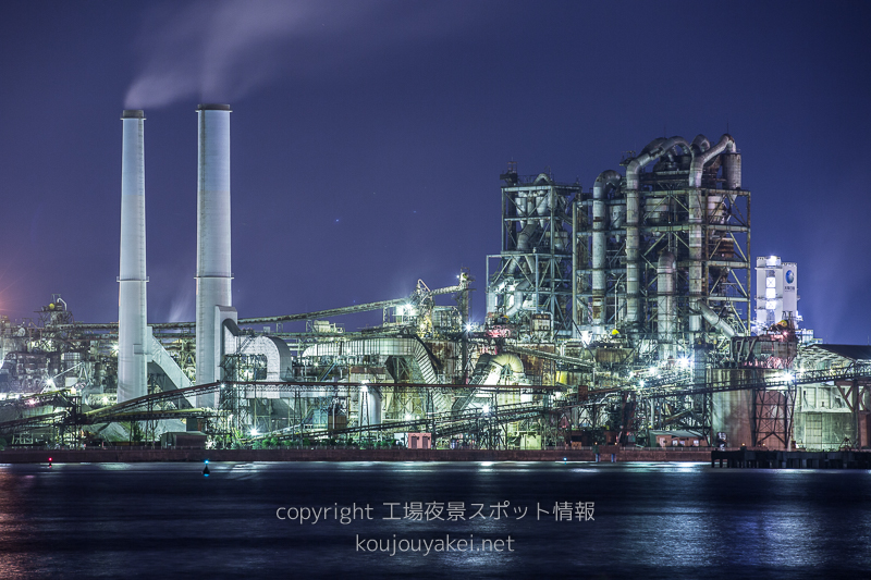 山口県周南市の工場夜景スポット