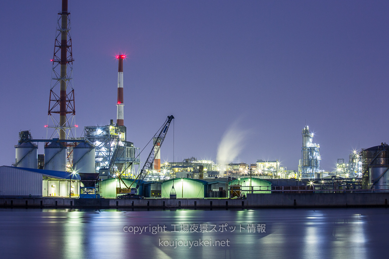 姫路市　網干浜周辺の工場夜景スポット